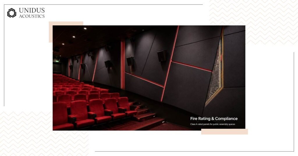 7 Factors That Decide What You Pay for Acoustic Panels for Multiplex Projects 3 Fire Rating and Compliance
