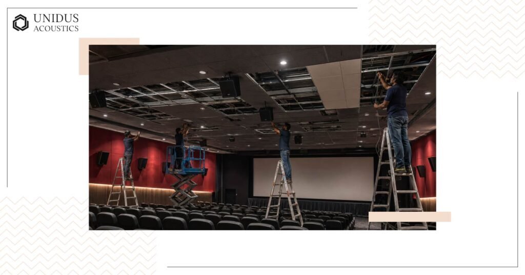 What It Takes to Upgrade an Old Cinema Hall for Dolby Atmos and Modern Sound Formats 3 Overhead Speaker Zones and Ceiling Access