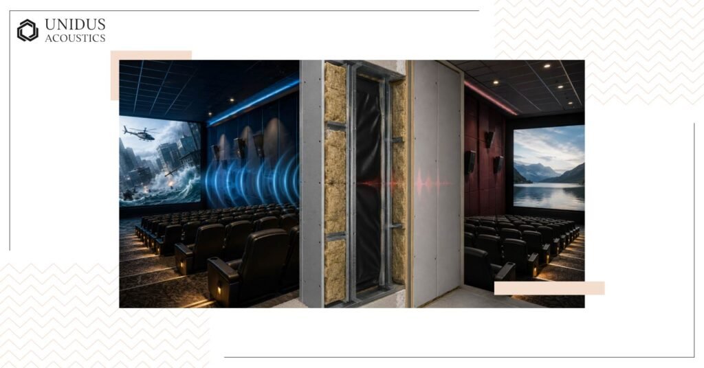 What It Takes to Upgrade an Old Cinema Hall for Dolby Atmos and Modern Sound Formats 5 Sound Isolation Between Adjoining Screens