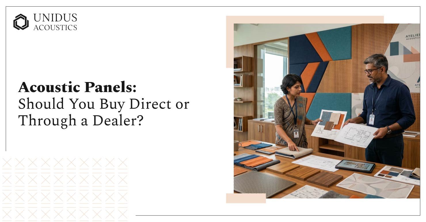 Should You Buy Acoustic Panels Direct from the Manufacturer, or Through a Dealer? 1 Acoustic Panels Buy Direct or Through a Dealer