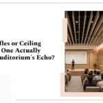 Hanging Baffles or Ceiling Tiles for Auditoriums