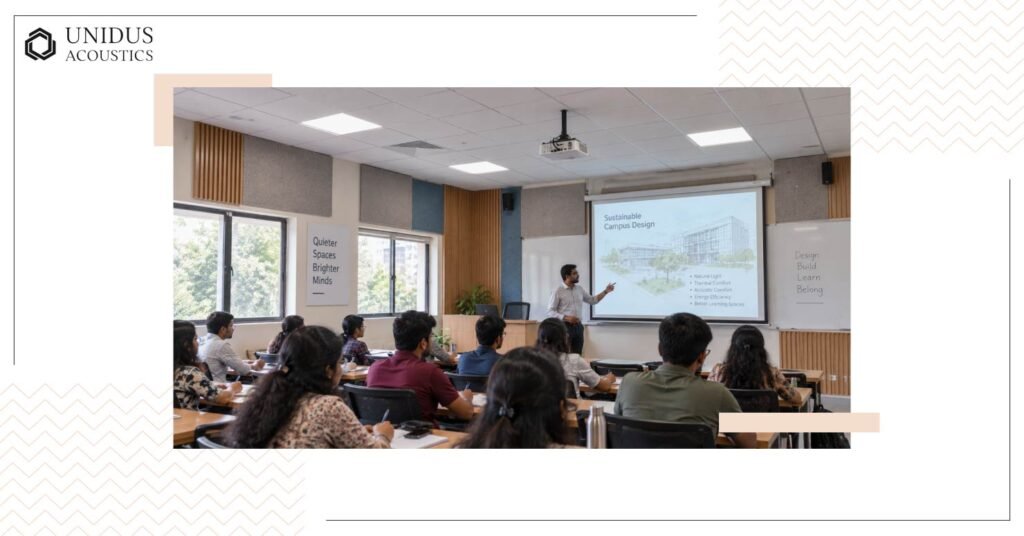 Classrooms and lecture halls