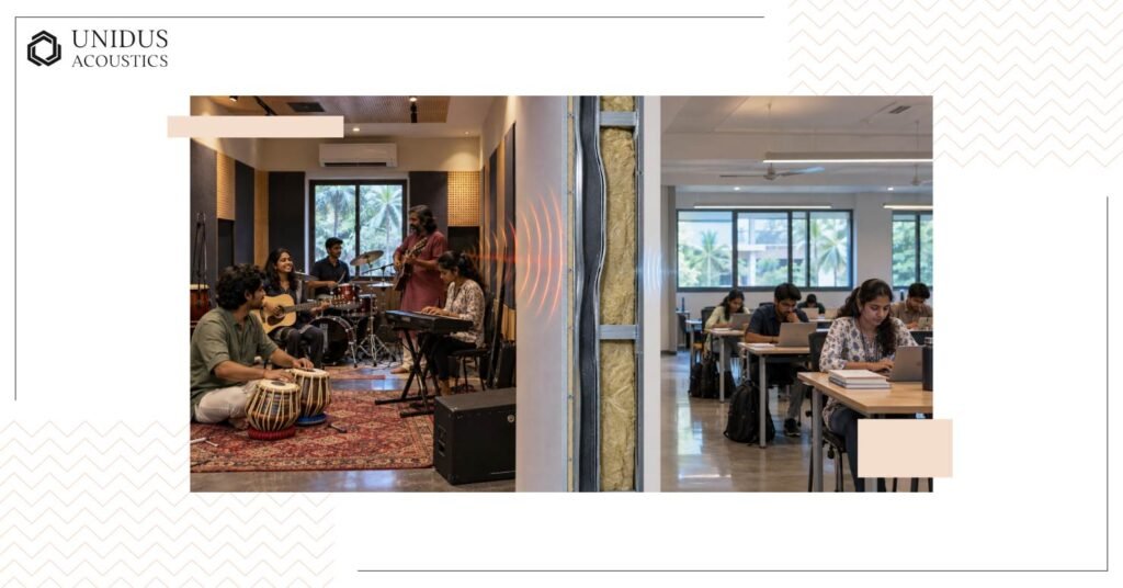 Music rooms, labs and AV studios