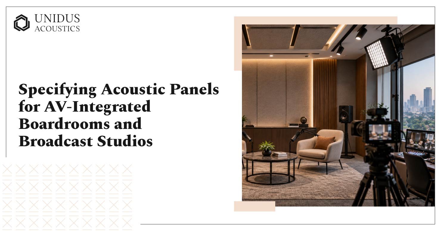 Home 20 Acoustic Panels for AV-Integrated Boardrooms