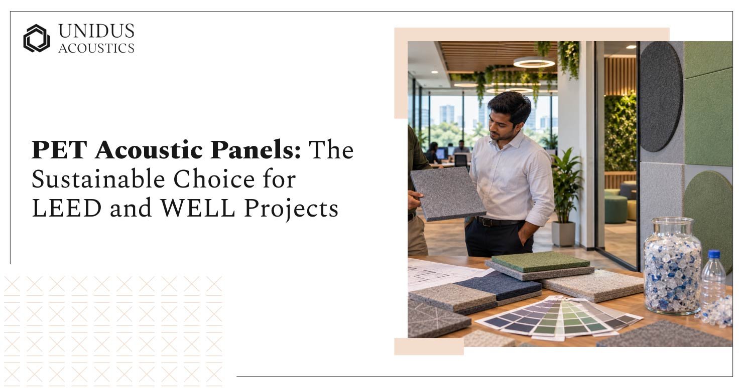 Home 20 PET Acoustic Panels a Sustainable Choice