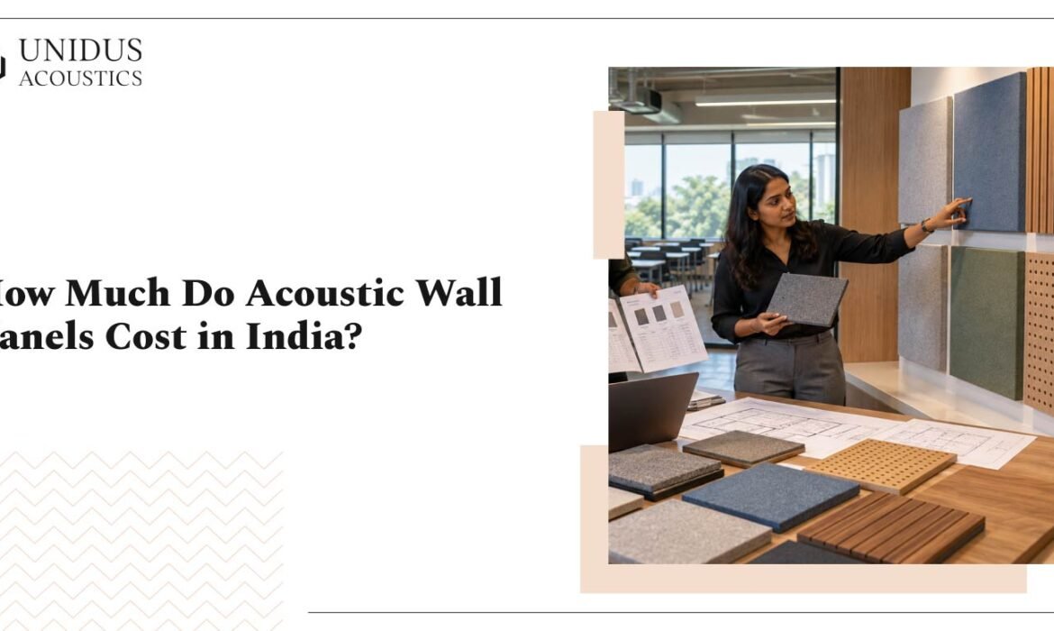 Acoustic Wall Panels Cost in India