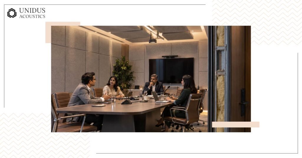 Specifying Acoustic Panels for AV-Integrated Boardrooms and Broadcast Studios 5 Where Acoustic Panels Stop Doing the Work