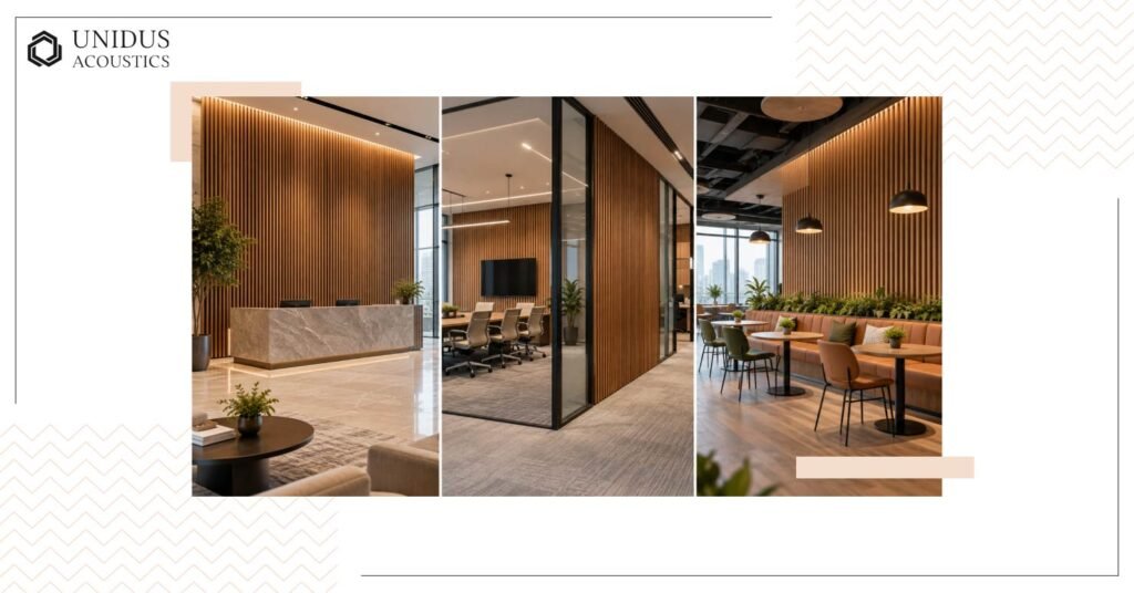 Fluted Acoustic Panels: Where This Design Trend Fits in Commercial Interiors 3 Where Fluted Acoustic Panels Fit Best