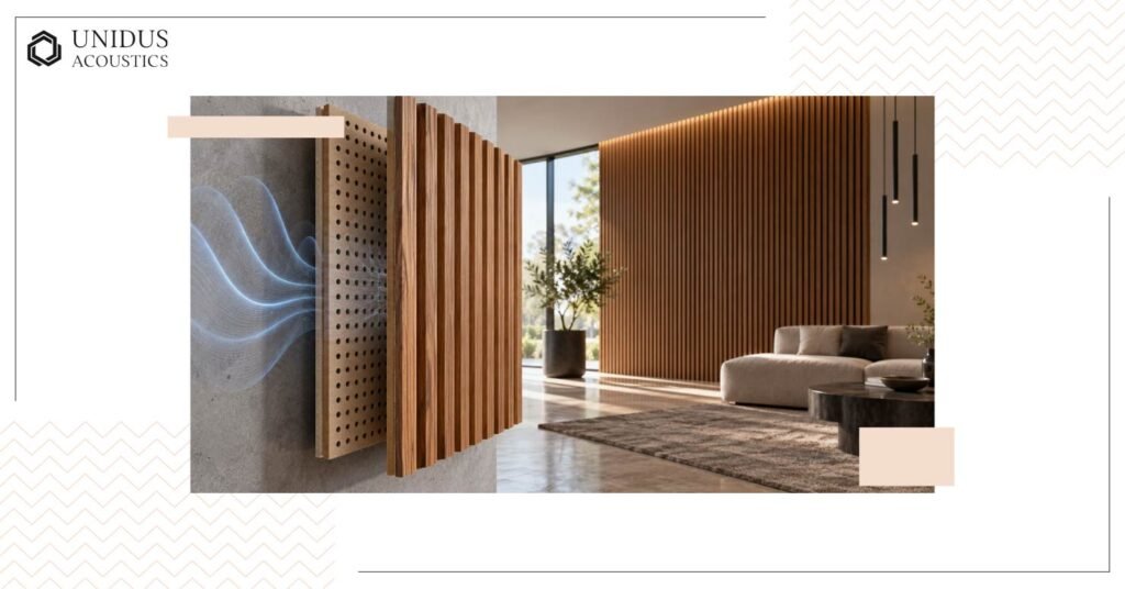 Fluted Acoustic Panels: Where This Design Trend Fits in Commercial Interiors 2 Where the Acoustic Value Comes From