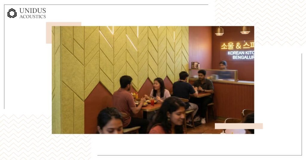 Acoustic Treatment for Hotels, Banquet Halls and Restaurants in India 3 Restaurant Dining Rooms
