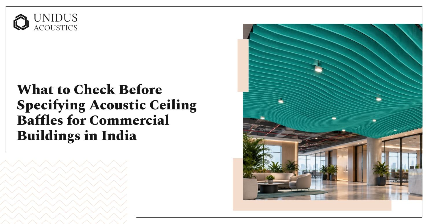 Home 21 Specifying Acoustic Ceiling Baffles